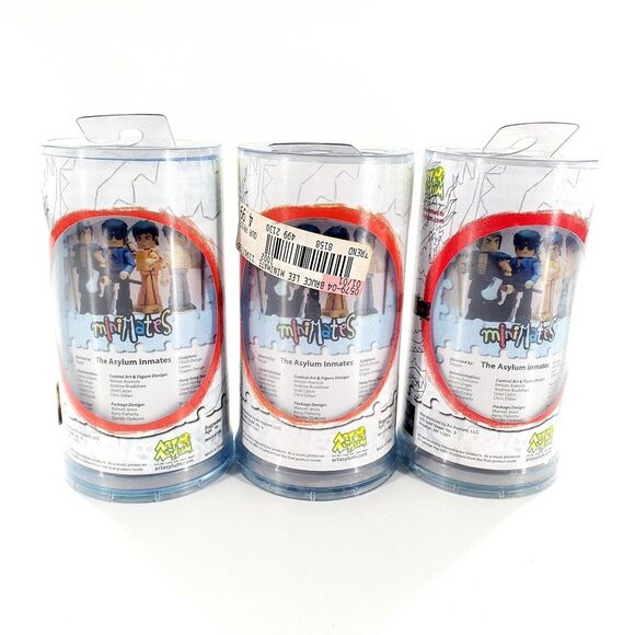 Bruce Lee Minimates Mini Figures Lot Of 3 Art Asylum Brand New Sealed - Picture 3 of 7